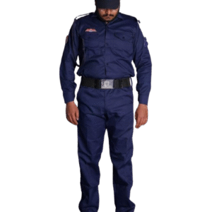 Professional Security Guard Uniform Set – Navy Blue